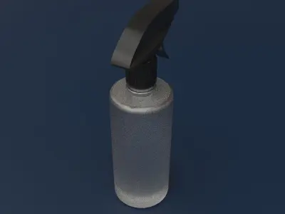 3D Model of the Spray Low-poly 3D model