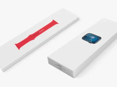 Apple Watch Packagings Collection 3 3D model