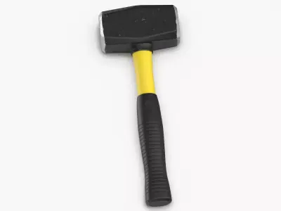 Hammer 02 3D model by TornadoStudios