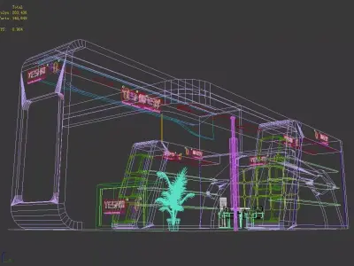 Exhibition - Area -6X9-3DMAX2009-026 3D model