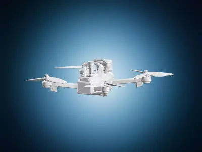Quadcopter Drone Model 3D print model