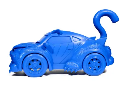 Tiger toy car 3D print model