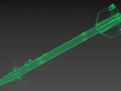 AIM-9P 3D model