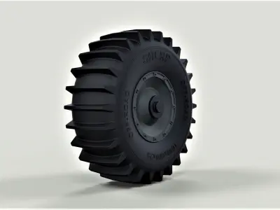 Wheel from  SHERP ATV 3D model