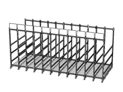 Roller Storage Station 3D model