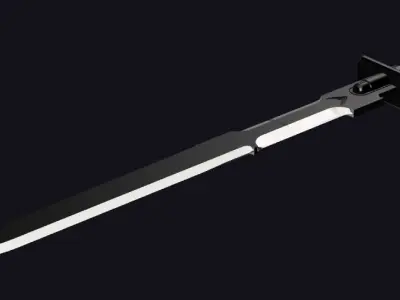 Dune 2021 - Paul Atreides training sword 3D print model