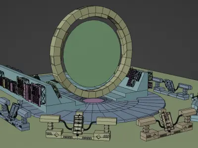 Portal for Blender Free 3D model