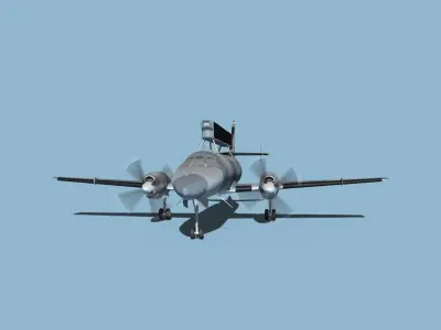 Swearingen RC-26 Condor V03 3D model