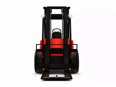 Forklift WOLF Low-poly 3D model