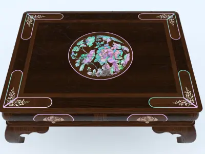 MING COFFEE TABLE 3D model