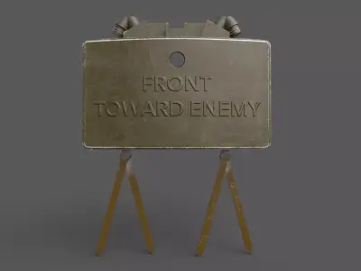 M18A1 Claymore 3D model