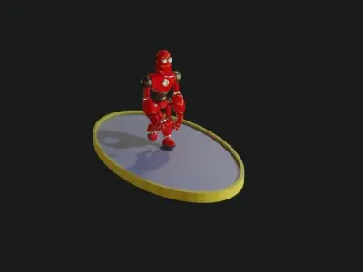 Robot Free low-poly 3D model purchase