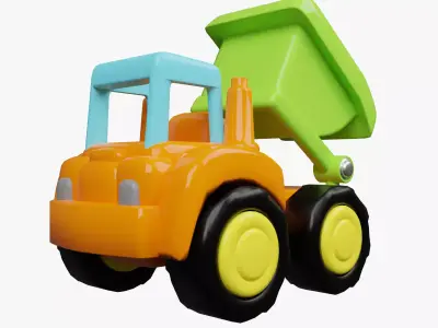 Kids Toys - Dump Truck 3D model
