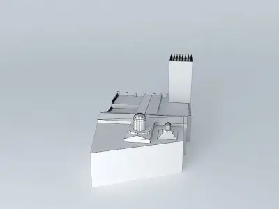 Cathedral of San Juan Bautista Badajoz Free 3D model
