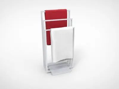 Towel Rack 5 3D model