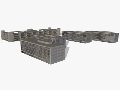 Office Complex 3D model