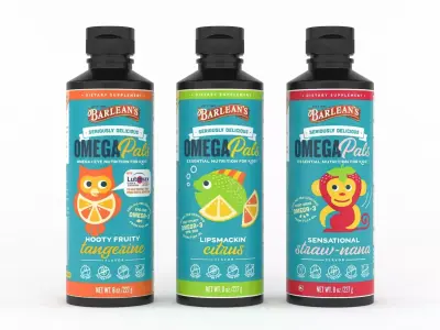 Fish Oil 3D model purchase
