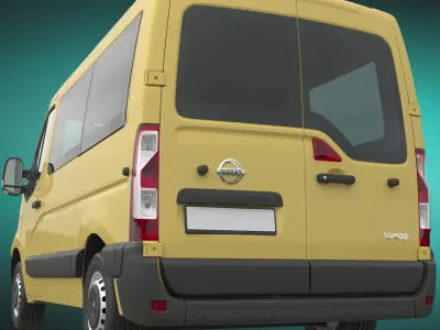 Nissan NV 400 Minivan L1H1 3D model