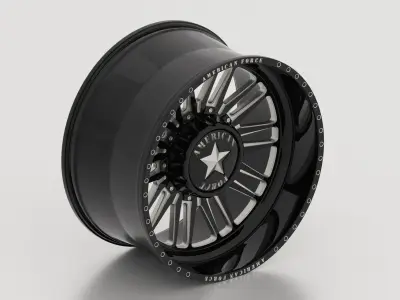American Force Vibrant Rims 3D model