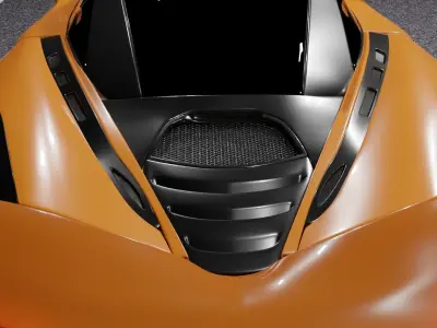 car car mclaren supercar 3D model