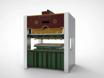 Press Machine 3D model buy