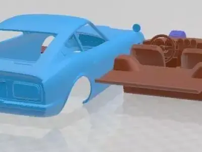 Datsun 240z 1969 Printable Car  3D print model