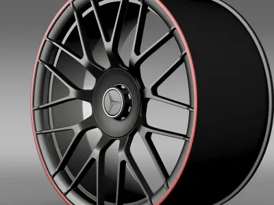 Mercedes AMG C 63 S Edition  rim 3D model