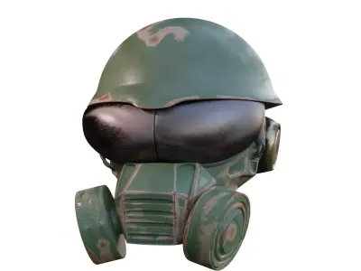 Former War Helmet 3D model