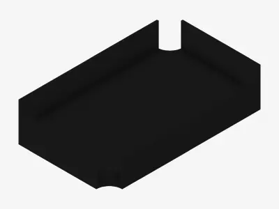 Furniture - Contemporary - Bond - Tray Centre Low-poly 3D model