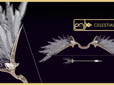 Celestial Bow 3D model