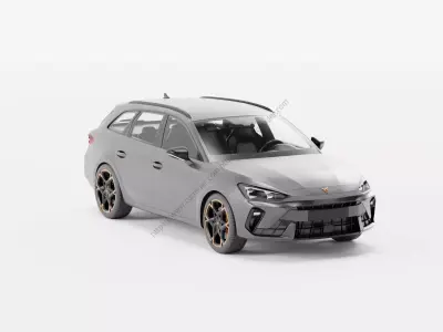 Cupra Leon Sportstourer 2025 Free 3D model