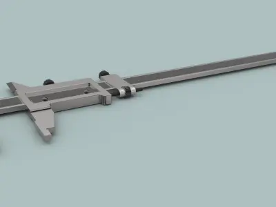 Vernier caliper 3D model buy