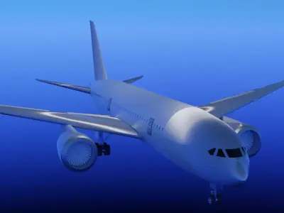 A787 S boeing - boeing Free 3D model