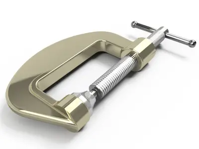 Hand vice 3D model