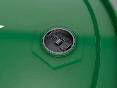 Realistic Lubrax Barrel 3D Model Low-poly 3D model