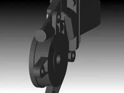power window dc motor Free 3D model