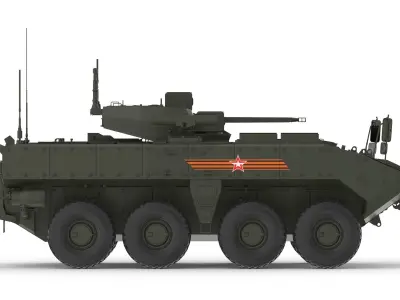 VPK-7829 Bumerang 3D model