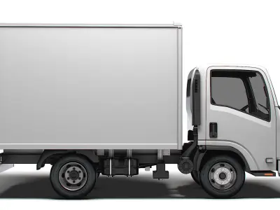 Isuzu Elf Box 2024 3D model