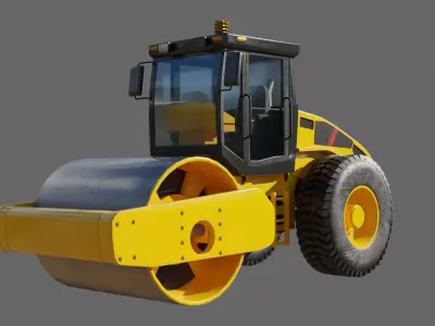 Bull dozer  3D model