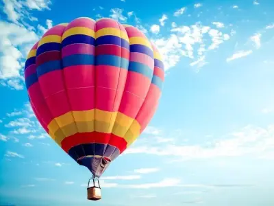 Colorful Air Balloon 3D Model 3D model