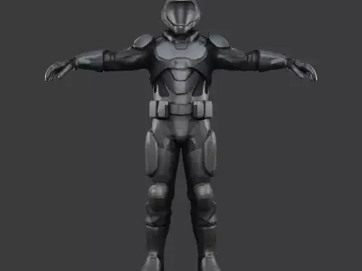 Stealth Sentinel 3D model