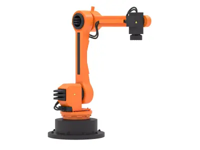 Industrial Robot 02 3D model