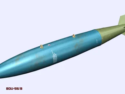 MK-84 Bomb 3D model