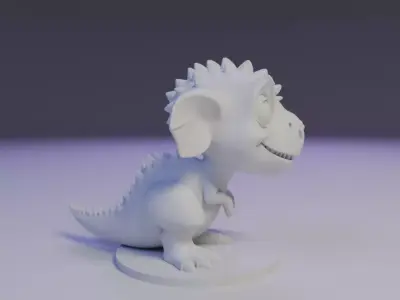 dinosaur 3D print model