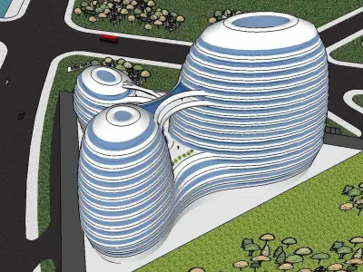 vacation spot-Resort-Fashion Leisure Hotel-0262 3D model