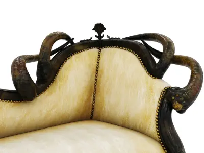Sofa Blandhin 3D model