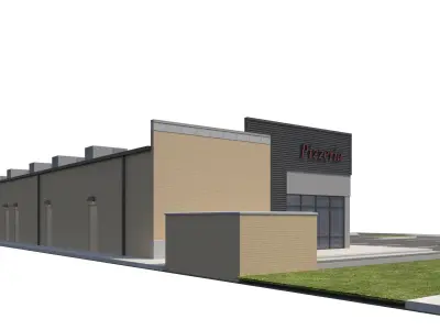 Retail-090 Retail Store 3D model