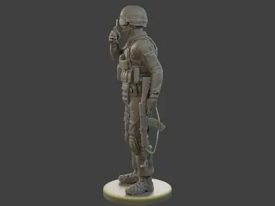CzechSlovak Police Tactical Unit CPTU1 005 3D print model