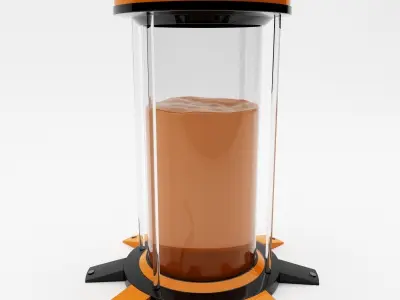 Capsule V1 Potion Collector Free low-poly 3D model