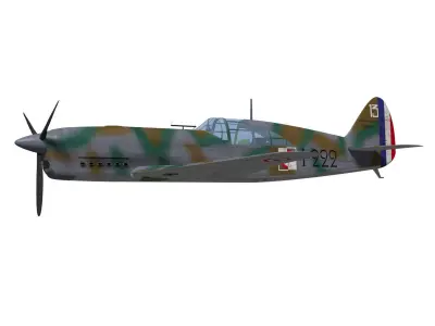 Caudron CR714 3D model